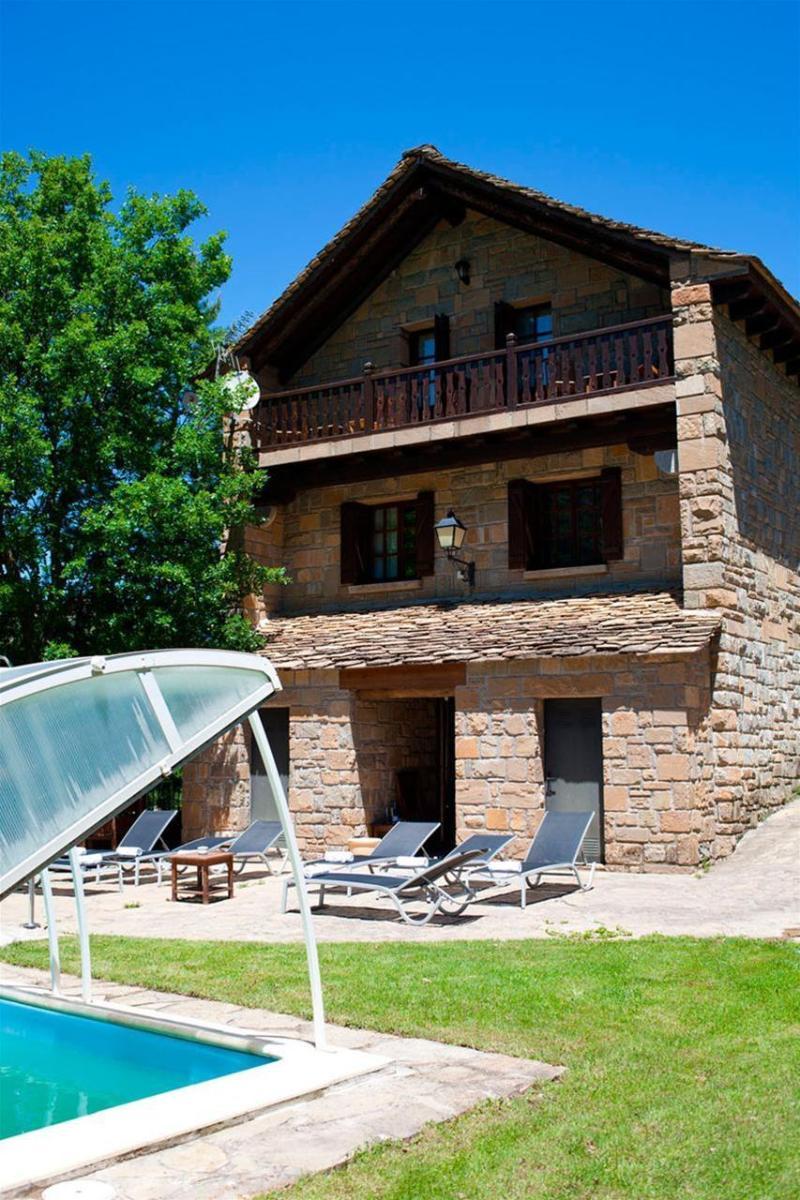 Hotel Rural El Mirador De Los Pirineos Santa Cruz De La Seros Exterior photo